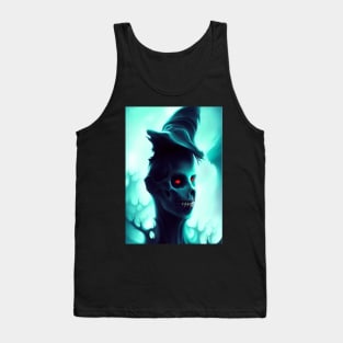 WITCHES GHOST ON HALLOWEEEN Tank Top